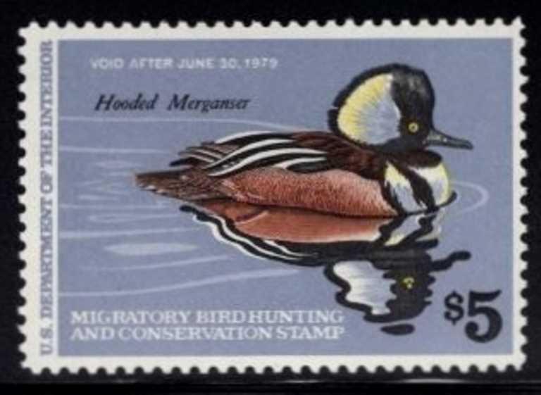 RW-45 Federal Duck Stamp Mint NH OG Face $5.00