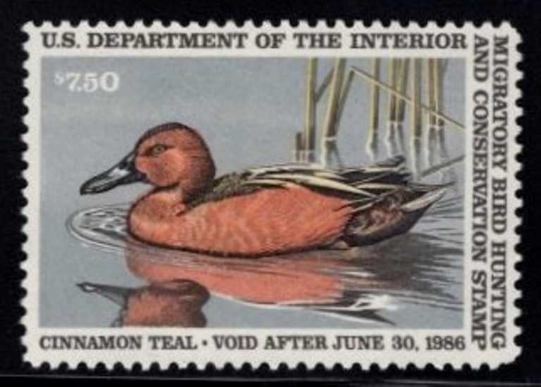RW-52 Federal Duck Stamp Mint NH OG Face $7.50